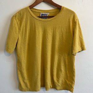 Jungmaven Silverlake Cropped Tee - Sunshine Yellow / M